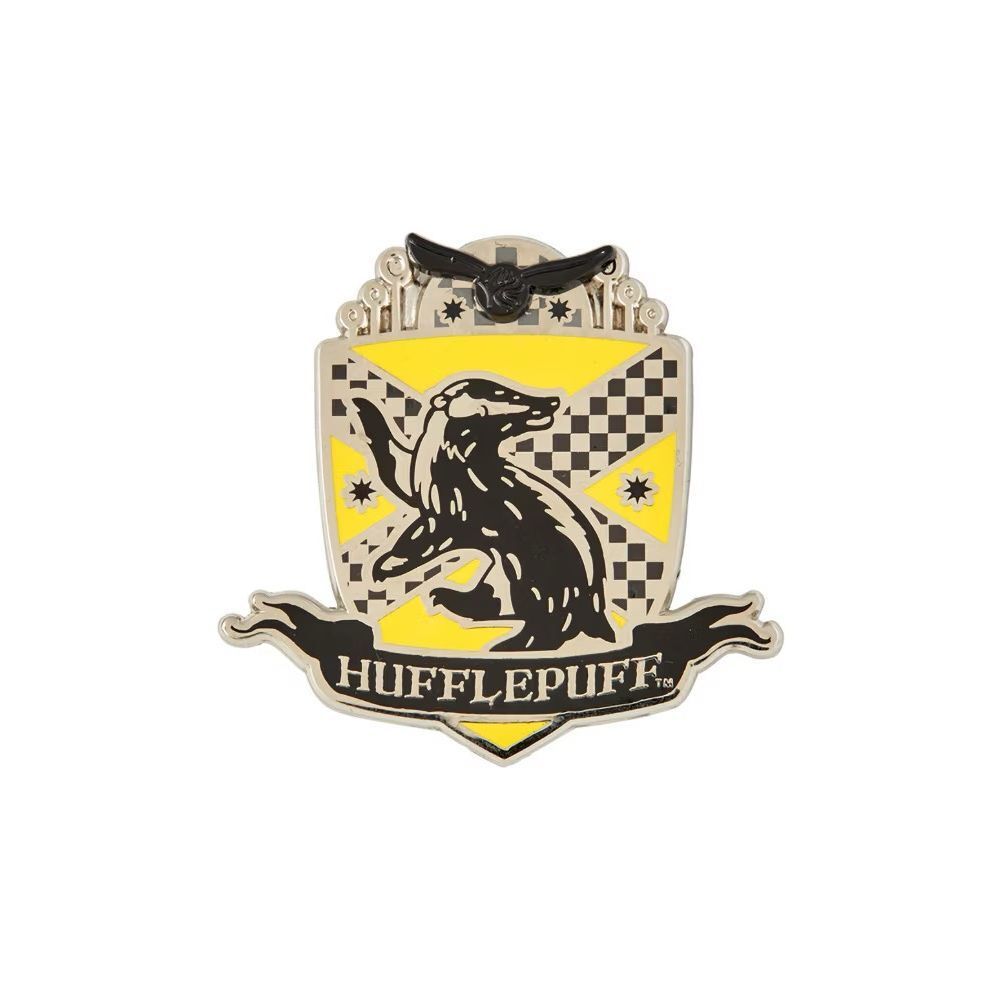 Hufflepuff™ Quidditch™ Crest Metal‎ Pin